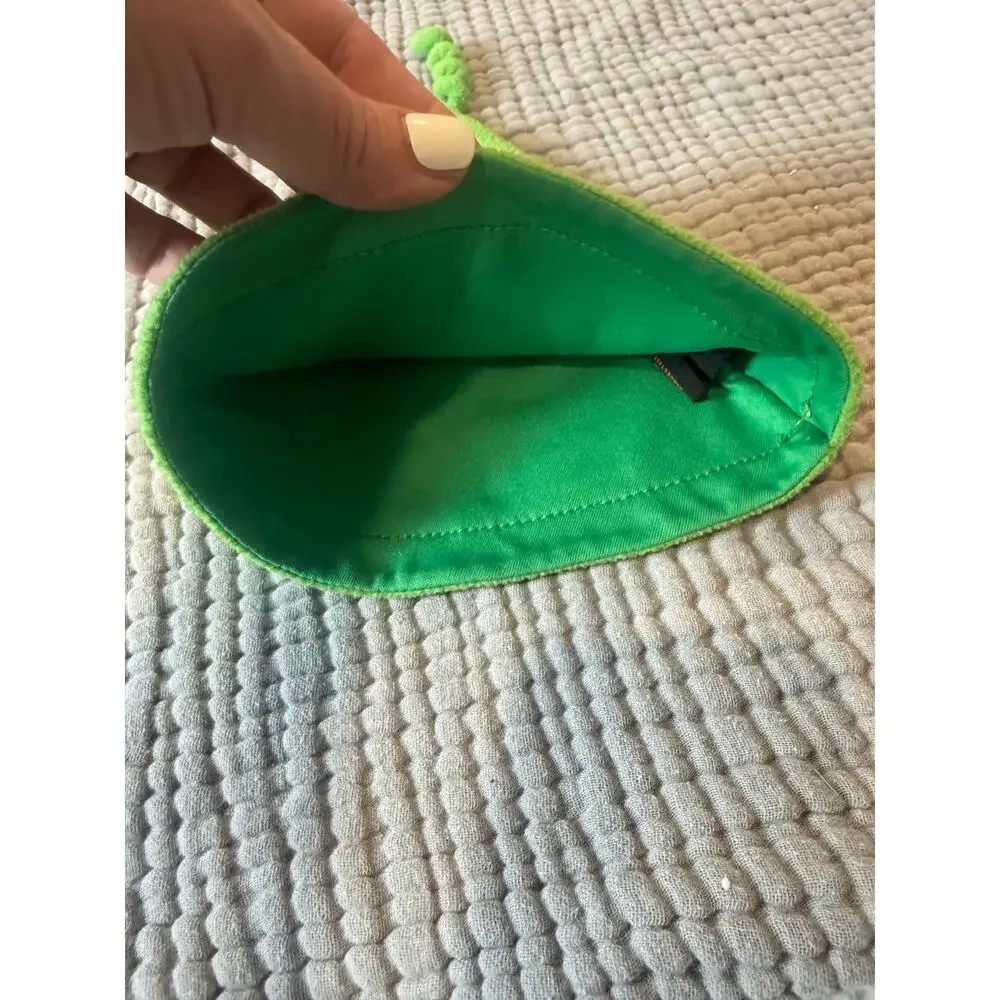 Green Felt Pixie Elf Hat Baby Boy 12 Months